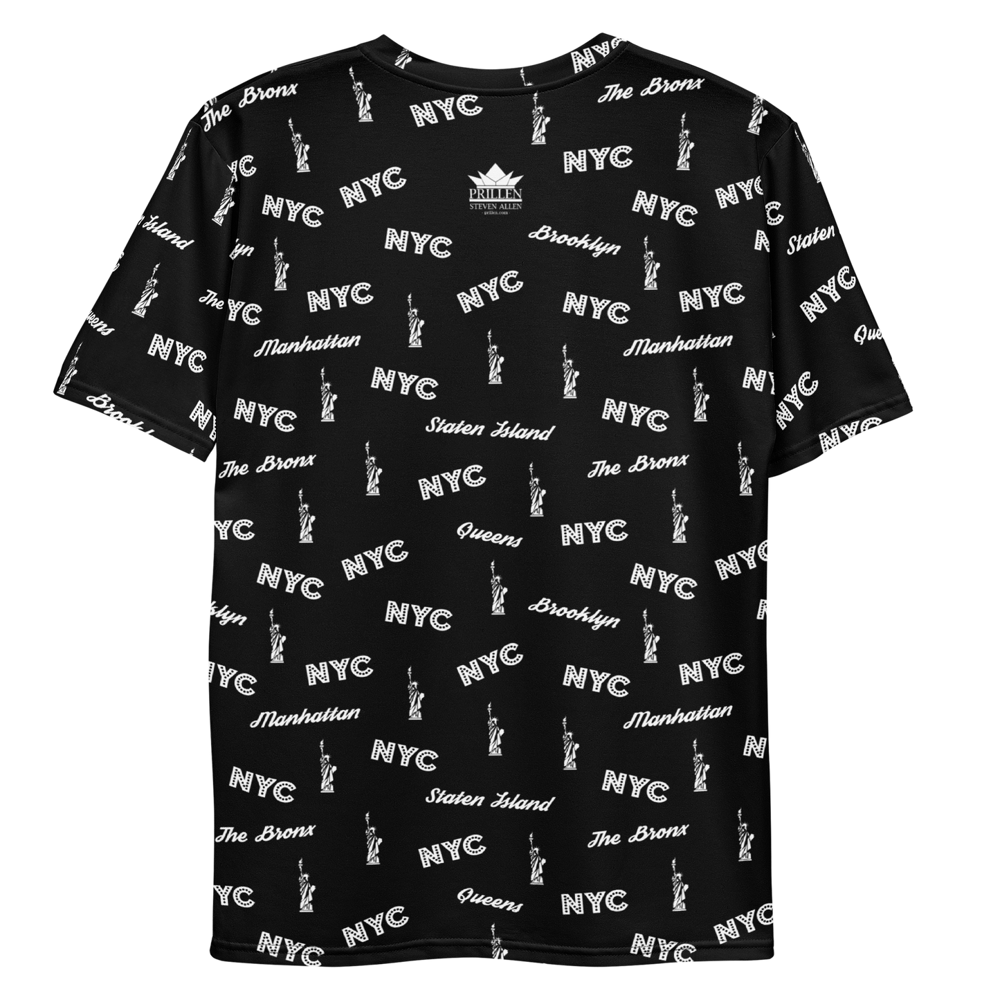 Prillen NYC Boroughs Statue of Liberty T-Shirt