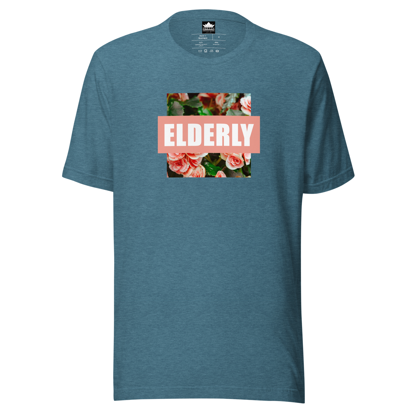 Prillen Elderly Flowers T-Shirt