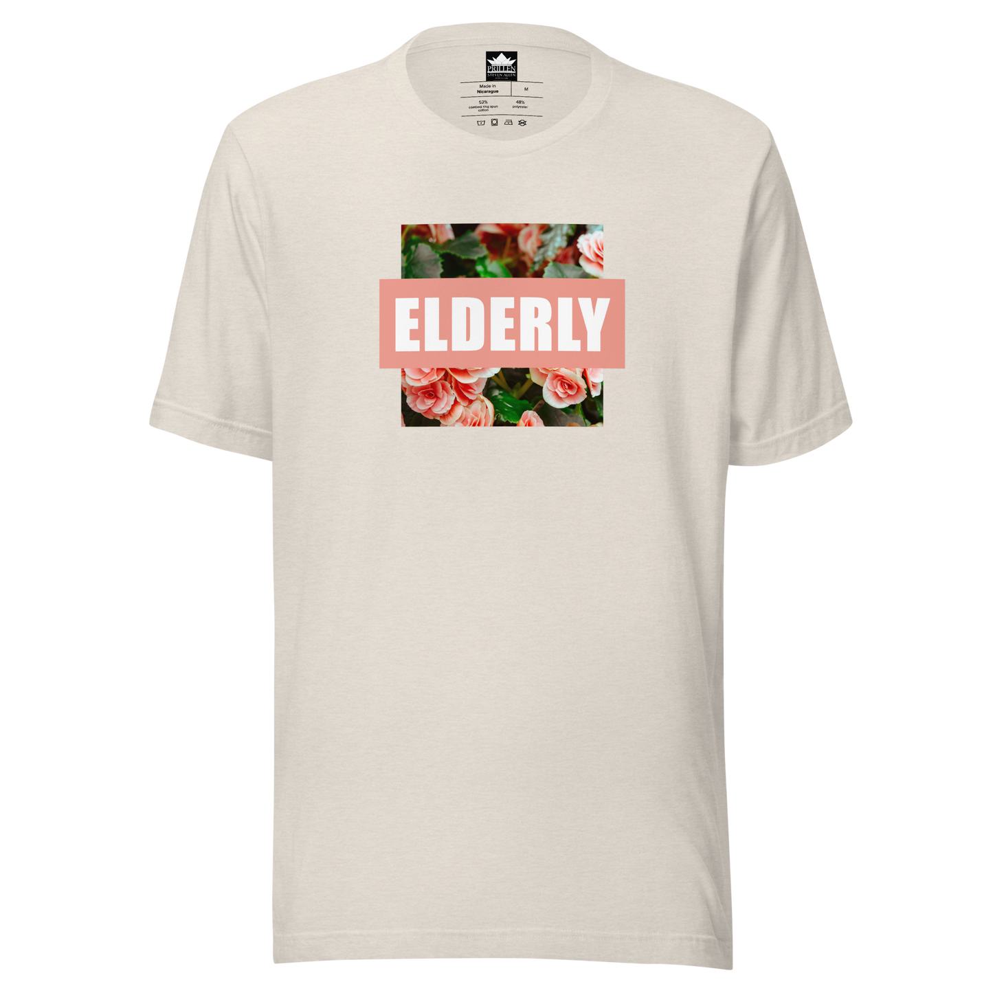 Prillen Elderly Flowers T-Shirt
