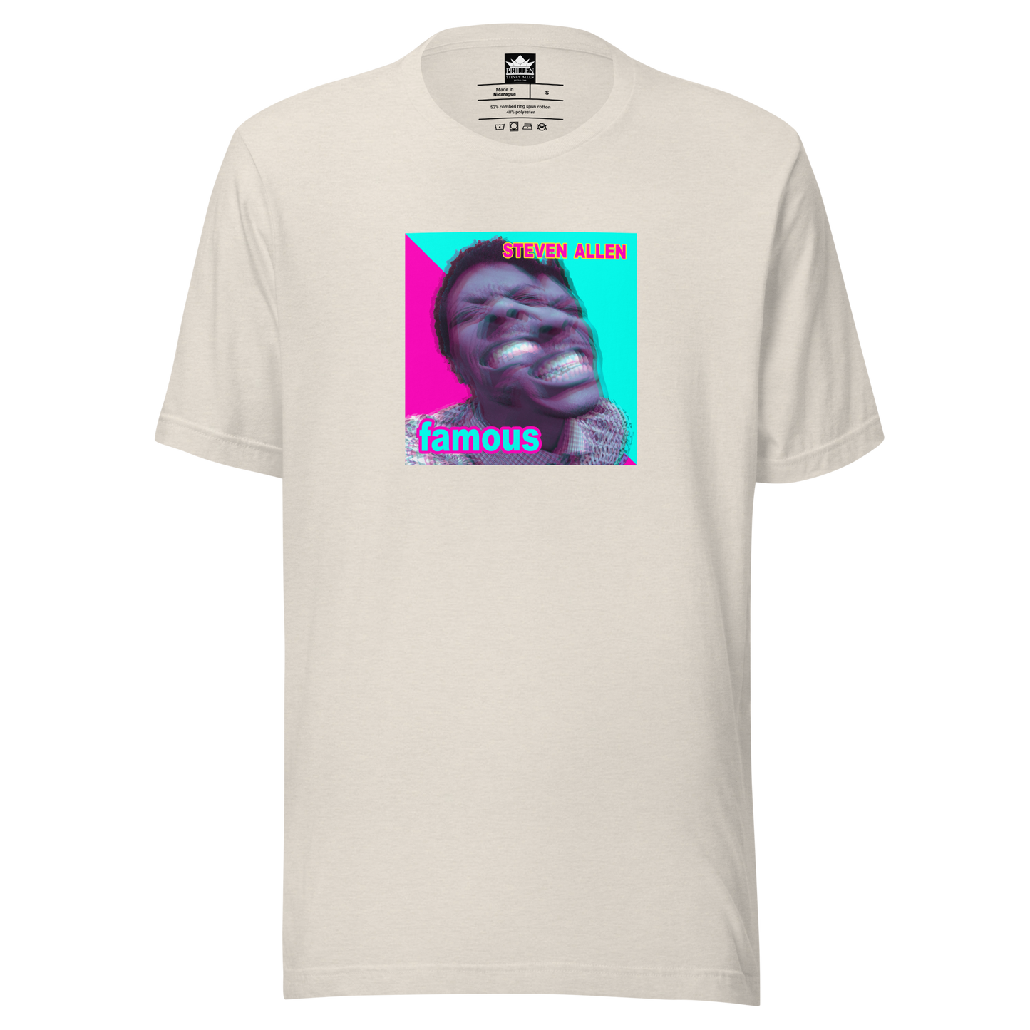 Prillen - Steven Allen - Famous - Music T-Shirt