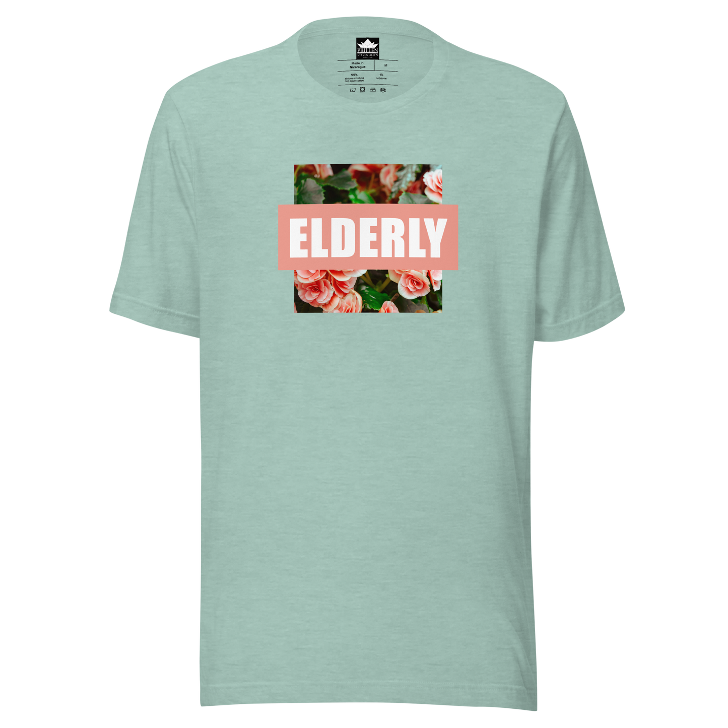 Prillen Elderly Flowers T-Shirt